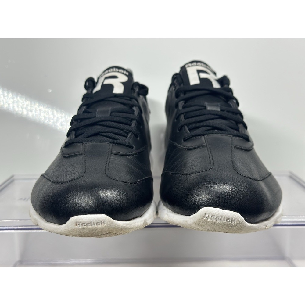 Reebok Zig Kick Women's Size 8 Black White Leather Running Sneakers J88913 RARE! - Picture 3 of 8